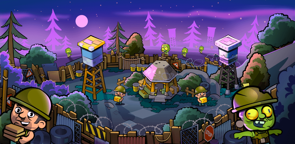 Zombie Towers v13.0.139 MOD APK (God Mode, Money, Ammo)