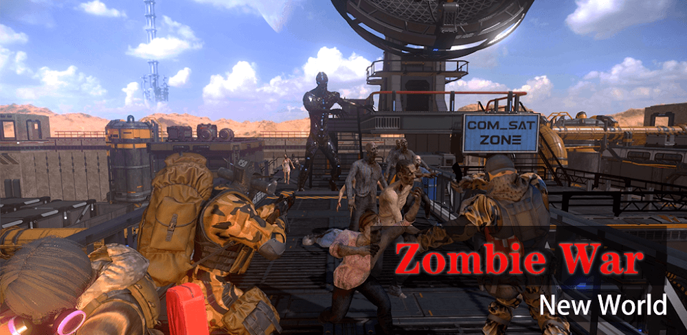 Zombie War: New World v1.87.1 MOD APK (God Mod, One Hit, MoveSpeed)