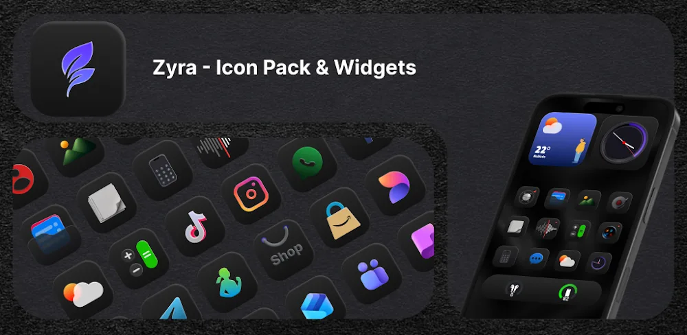 Zyra Icon Pack v2.0 APK (Full Version)