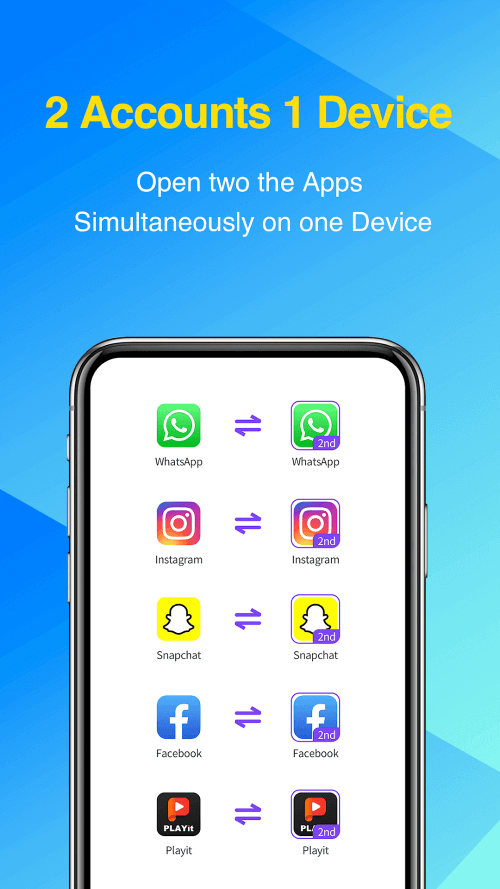 2Accounts v4.6.10 MOD APK (Premium Unlocked)