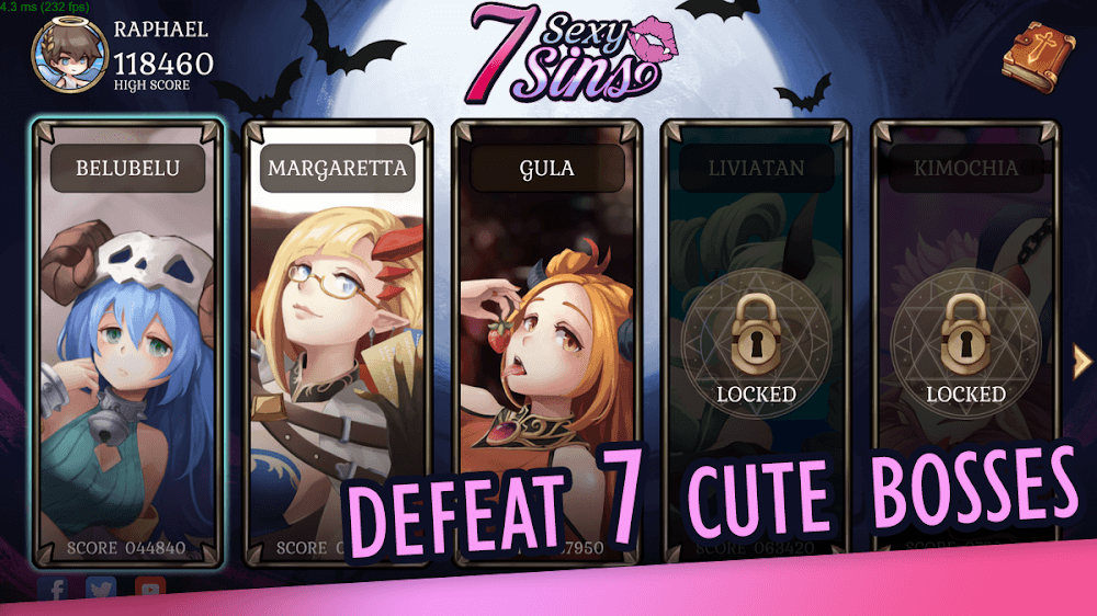 7 Sexy Sins v1.0.18 MOD APK (Attack Multiplier, God Mode)