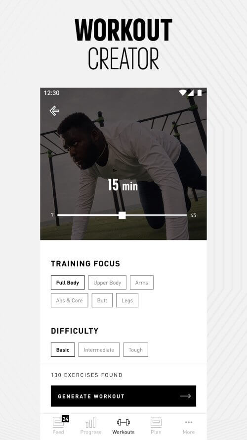 adidas Training v7.9 MOD APK (Premium Unlocked)