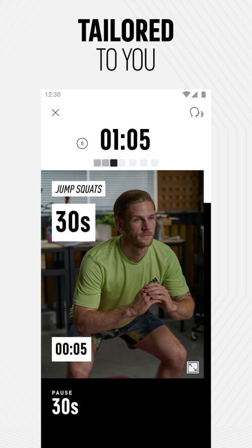 adidas Training v7.9 MOD APK (Premium Unlocked)
