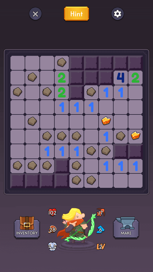 Adventure and Mining v1.10 MOD APK (Unlimited HP)