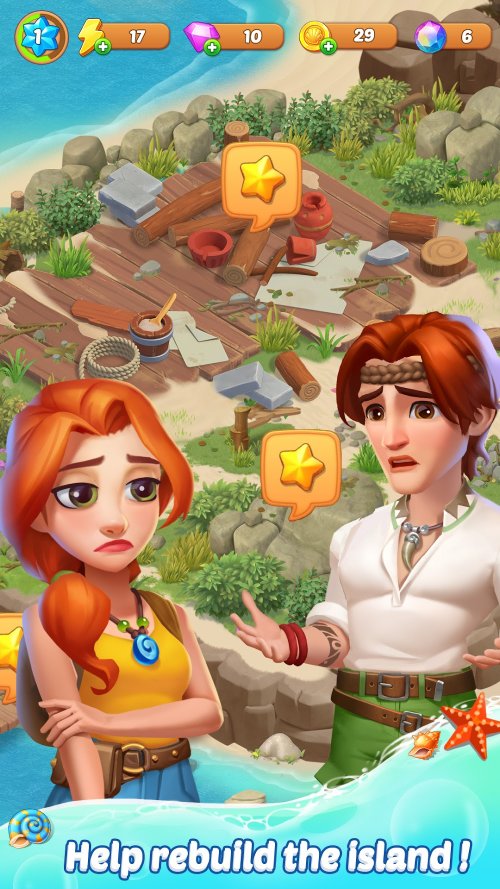 Adventure Island Merge v1.0.101 MOD APK (Earn Coin/Diamons x100, Free Shop, Currencies No-Decrease)