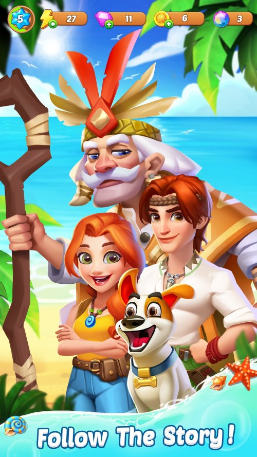 Adventure Island Merge v1.0.101 MOD APK (Earn Coin/Diamons x100, Free Shop, Currencies No-Decrease)