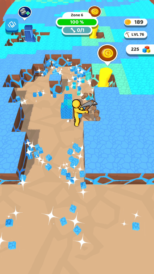 Adventure Miner v1.13.0 MOD APK (One Shot Materials)