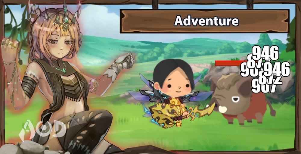 Adventure Of Defender v1.281 MOD APK (God Mode, Attack Speed)