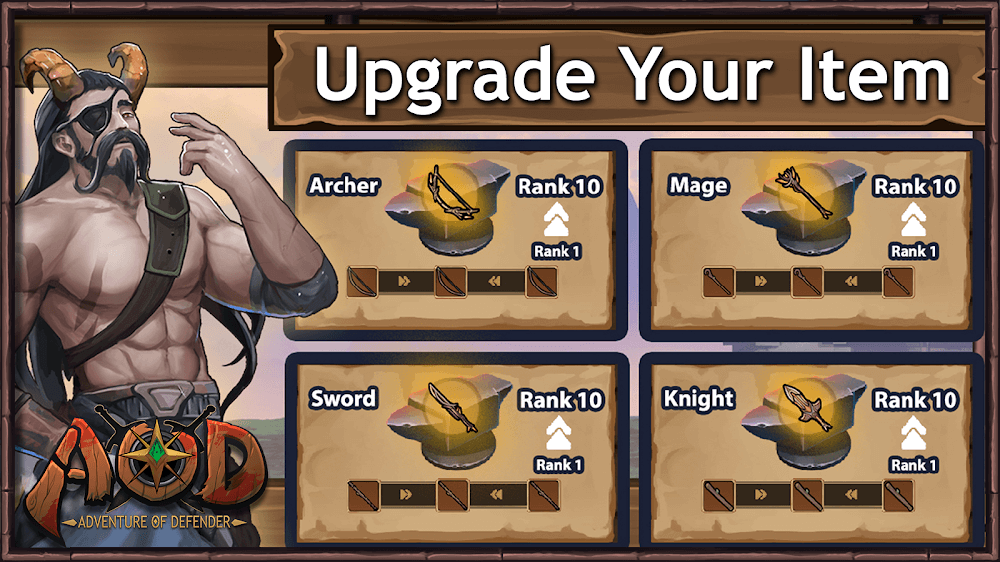 Adventure Of Defender v1.281 MOD APK (God Mode, Attack Speed)