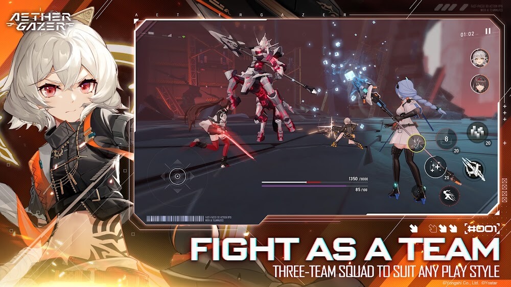 Aether Gazer v0.290.26 MOD APK (God Mode, Damage Multiplier)
