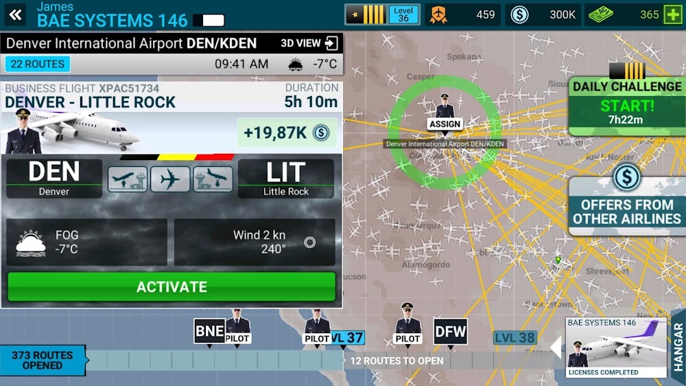 Airline Commander v2.6.7 MOD APK (Speed Multiplier, Missions Complete)