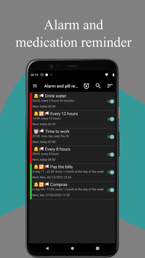 Alarm And Pill Reminder v1.38.5 MOD APK (Premium Unlocked)