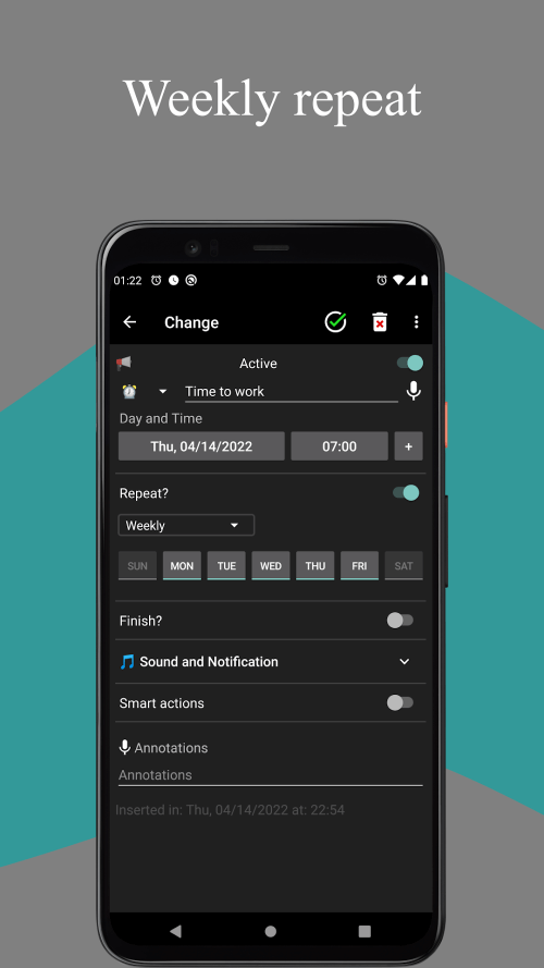 Alarm And Pill Reminder v1.38.5 MOD APK (Premium Unlocked)