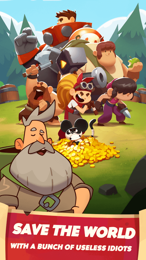 Almost a Hero v5.8.7 MOD APK (One Hit, God Mode, Money)