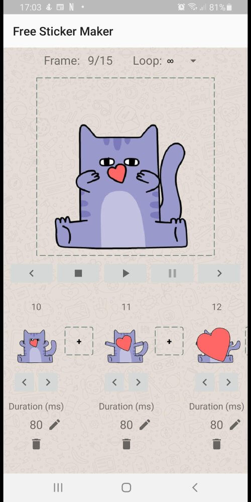 Animated Sticker Maker v1.49-minApi24 MOD APK (Premium Unlocked)