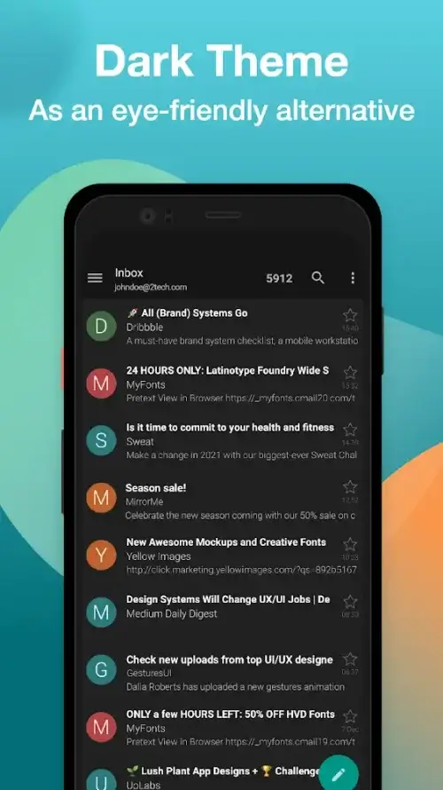 Aqua Mail v1.57.1 MOD APK (Pro Unlocked)
