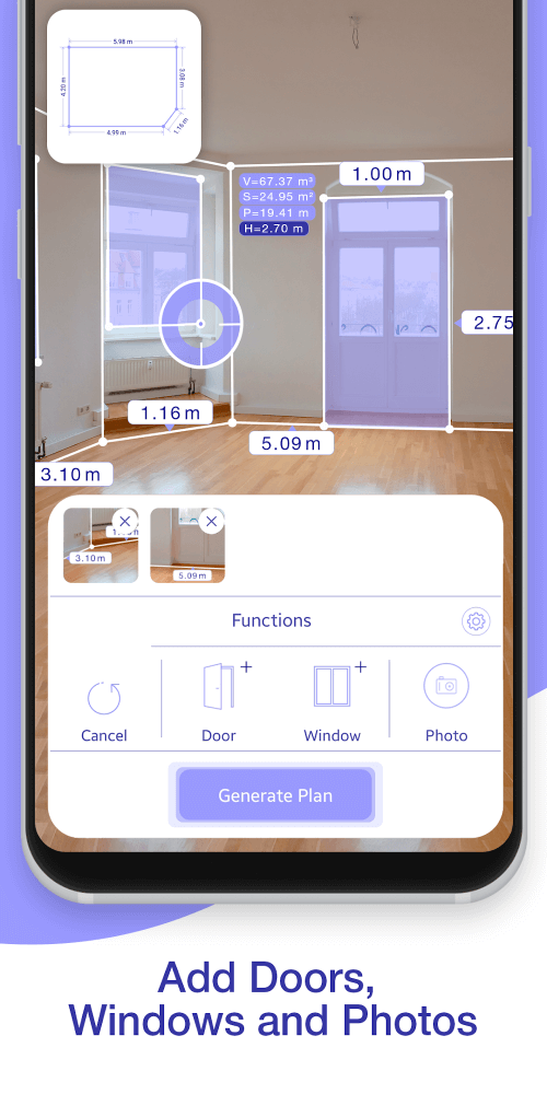 AR Plan 3D Tape Measure v4.10.4 MOD APK (Premium Unlocked)