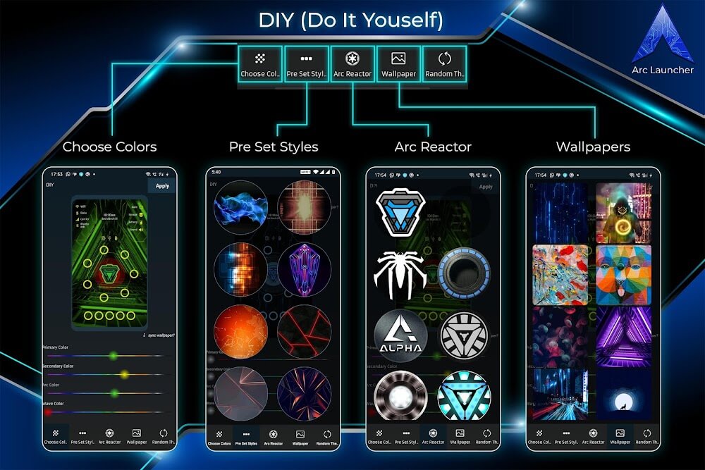 ARC Launcher Pro v50.4 MOD APK (Premium Unlocked)