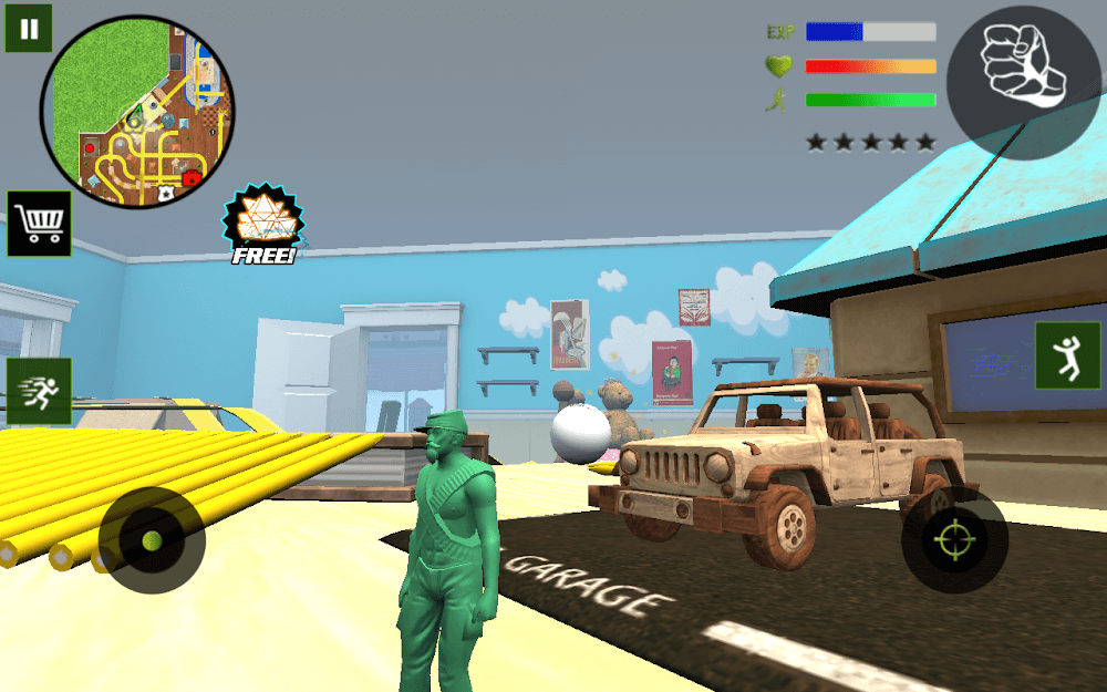 Army Toys Town v3.2.7 MOD APK (Make Money, God Mod, No-ADS)