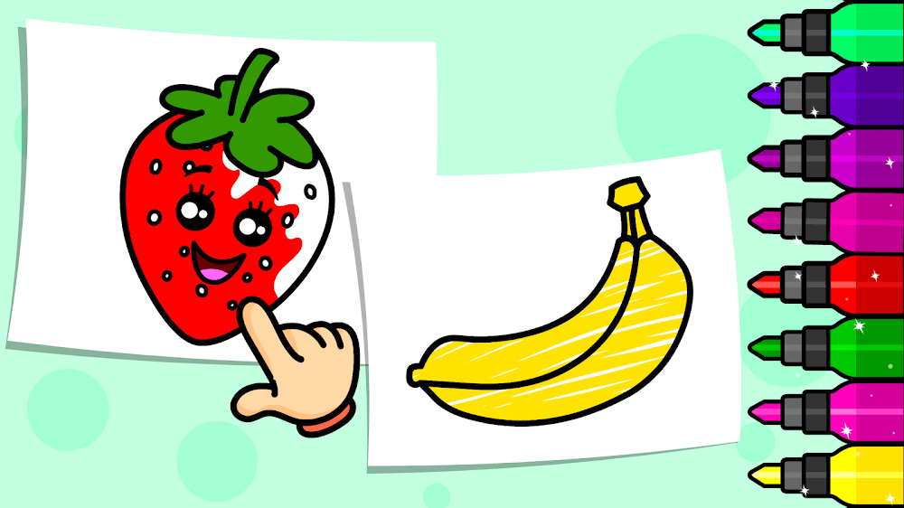 Baby Coloring Games for Kids v1.2.8.10 MOD APK (Premium Unlocked)