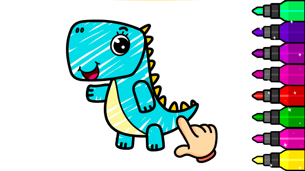 Baby Coloring Games for Kids v1.2.8.10 MOD APK (Premium Unlocked)