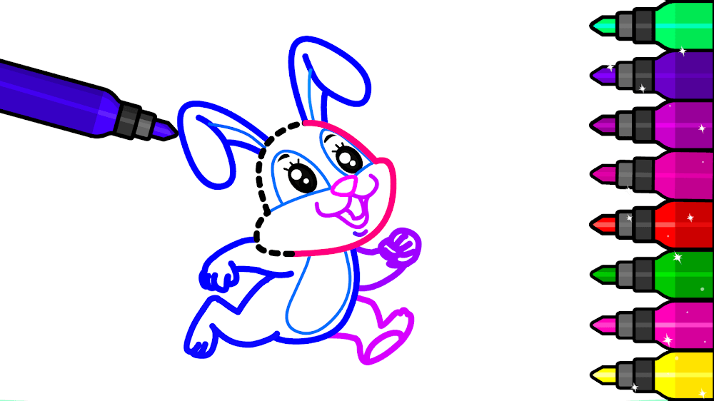 Baby Coloring Games for Kids v1.2.8.10 MOD APK (Premium Unlocked)