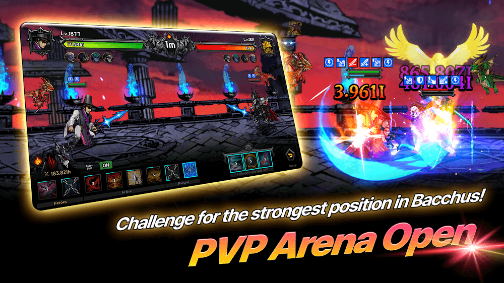 Bacchus: High Tension v2.0.12 MOD APK (Unlimited Money, Menu)
