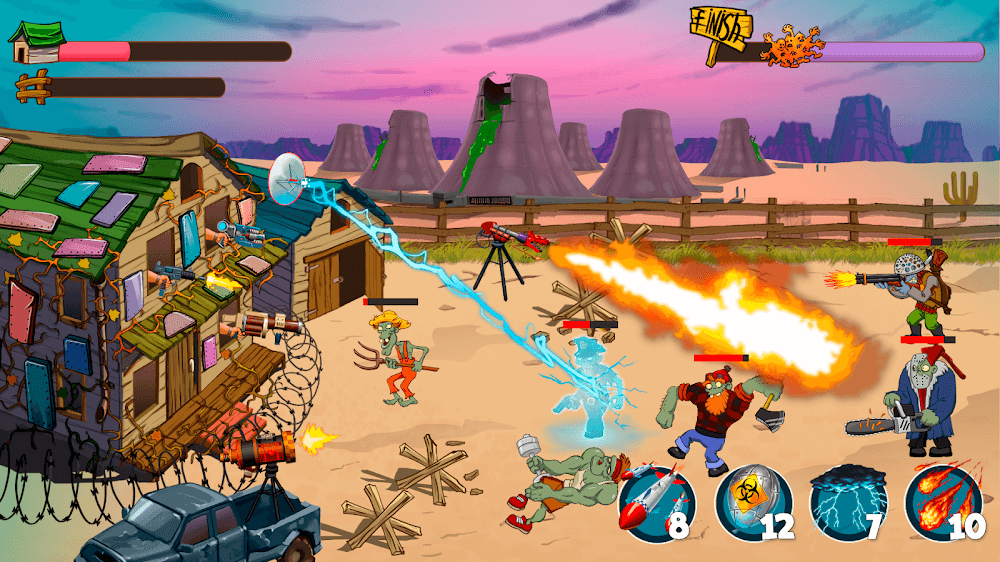 Base defense versus Zombies v1.0.9 MOD APK (Free Shopping)