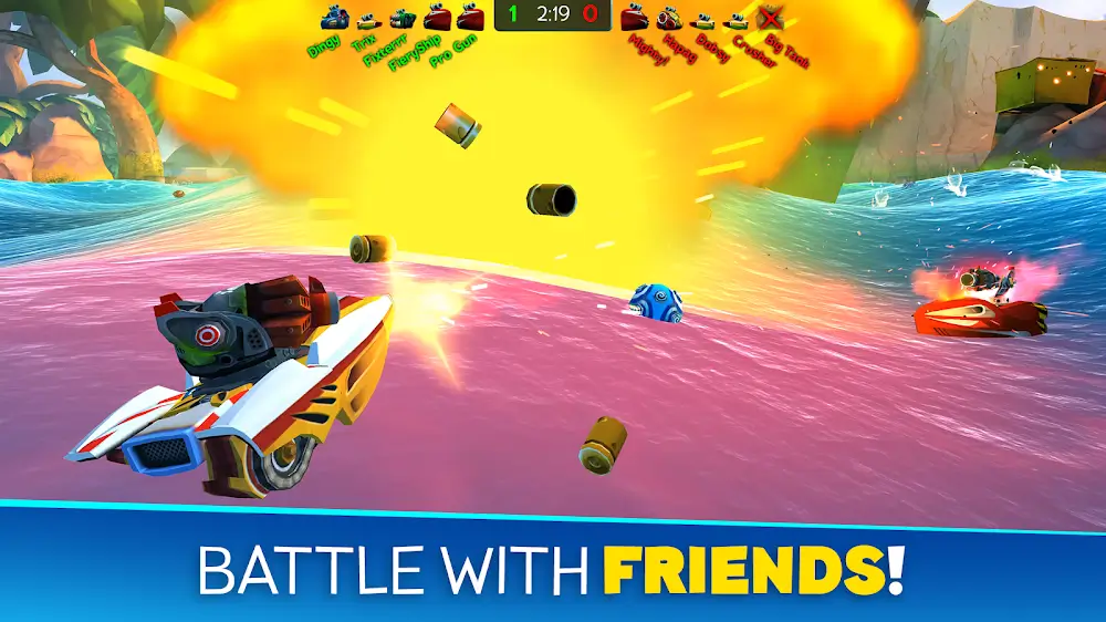 Battle Bay MOD APK v5.0.1 (Unlimited Ammo)