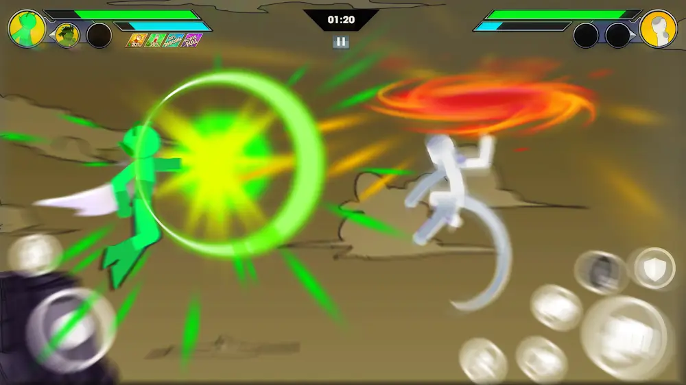 Battle Stick Warrios Legend MOD APK v6.7 (Unlimited Money, Mana, No CD)