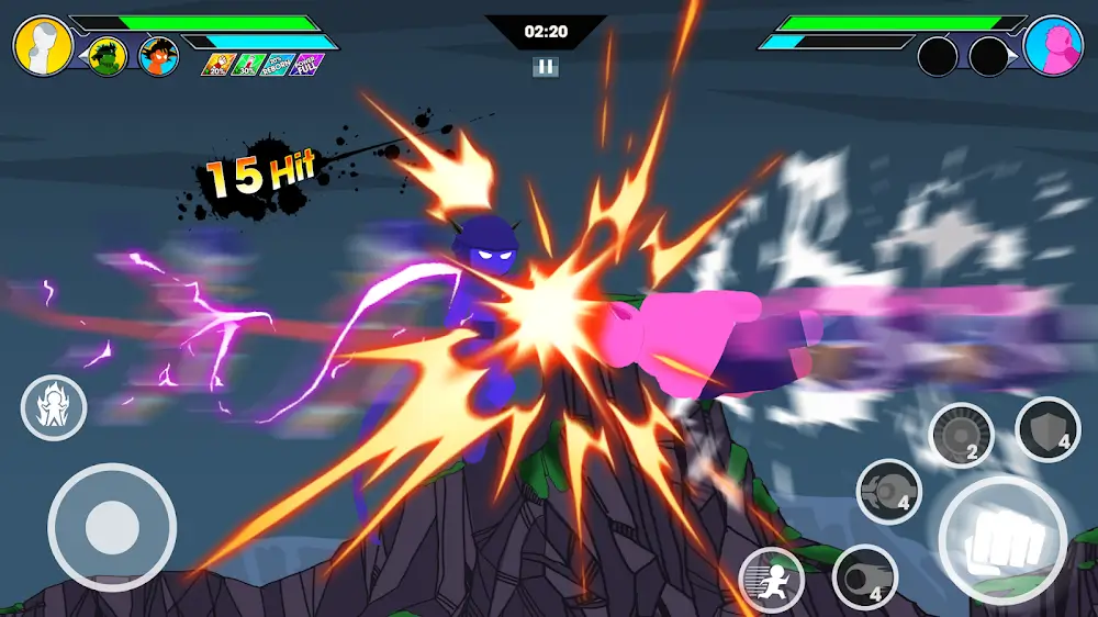 Battle Stick Warrios Legend MOD APK v6.7 (Unlimited Money, Mana, No CD)