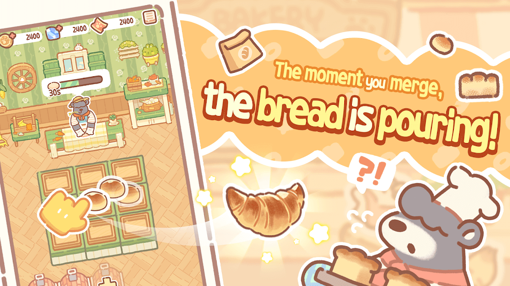 Bear Bakery v1.2.34 MOD APK (No Cooldown, Free VIP)