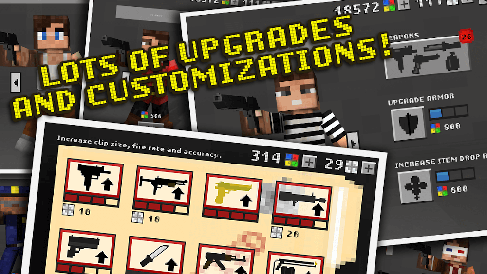 Block Gun 3D v1.4.0 MOD APK (Unlimited Money, No Ads)