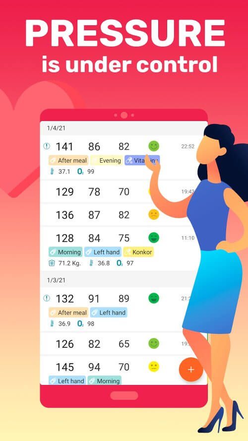 Blood Pressure Tracker v3.6.6 MOD APK (Premium Unlocked)