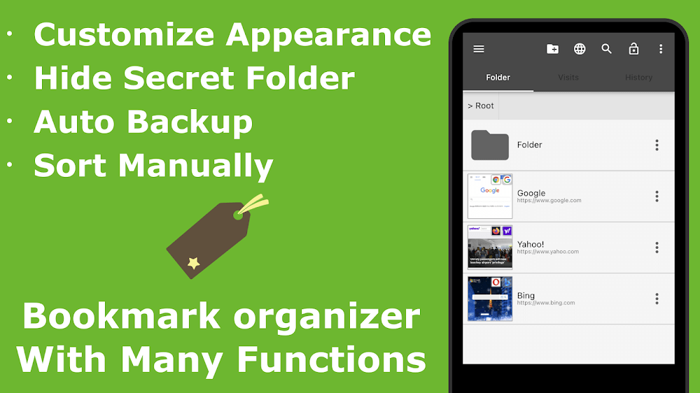 Bookmark Folder v5.5.0 MOD APK (Premium Unlocked)