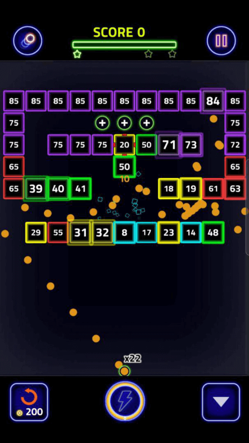 Brick Breaker Glow v1.0.0.10022 MOD APK (Unlimited Money)