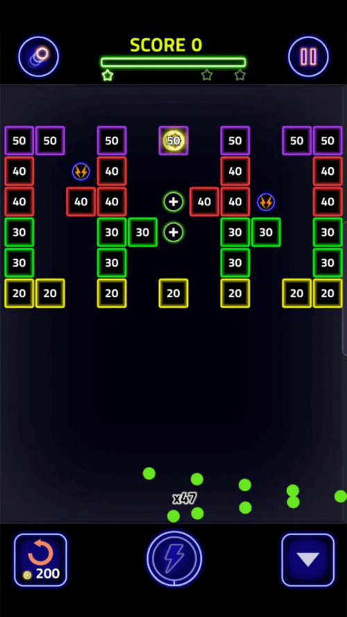 Brick Breaker Glow v1.0.0.10022 MOD APK (Unlimited Money)
