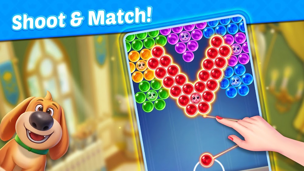 Bubble Shooter Kingdom v1.26.2 MOD APK (Unlimited Hints)