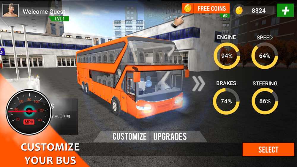 Bus Simulator 2023: Transport v17 MOD APK (Unlimited Money, No Ads)