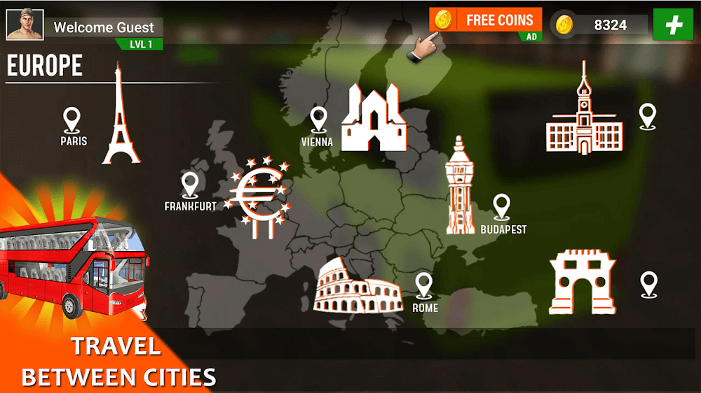 Bus Simulator 2023: Transport v17 MOD APK (Unlimited Money, No Ads)