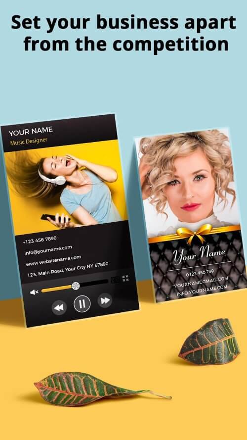 Business Card Maker v55.0 MOD APK (Premium Unlocked)