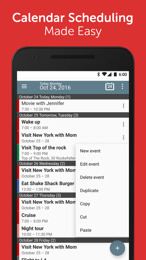 Calendar+ Schedule Planner v1.10.08 APK (Full Version)