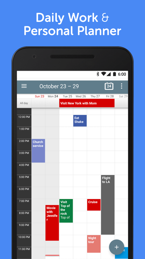 Calendar+ Schedule Planner v1.10.08 APK (Full Version)