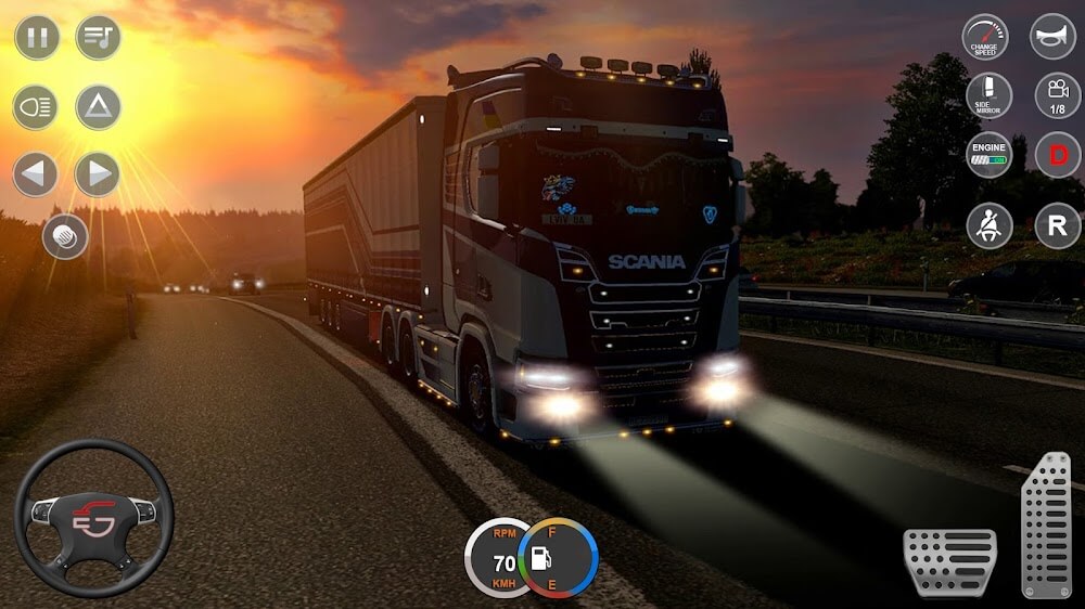 City Euro Truck Simulator 3d v0.20 MOD APK (Unlimited Money)