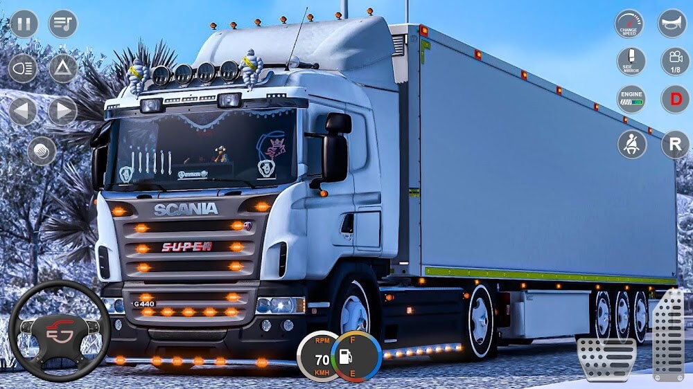City Euro Truck Simulator 3d v0.20 MOD APK (Unlimited Money)