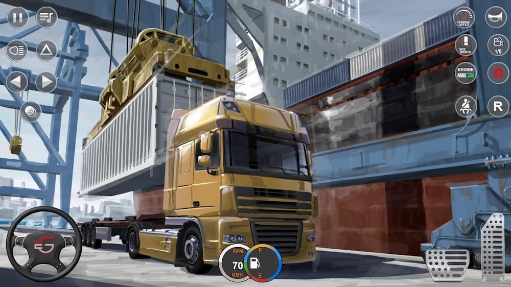 City Euro Truck Simulator 3d v0.20 MOD APK (Unlimited Money)