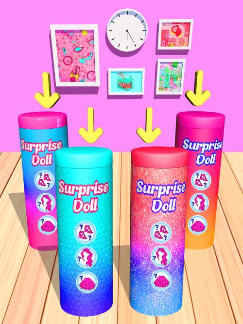 Color Reveal Suprise Doll Game v4.0.1 MOD APK (Free Rewards)