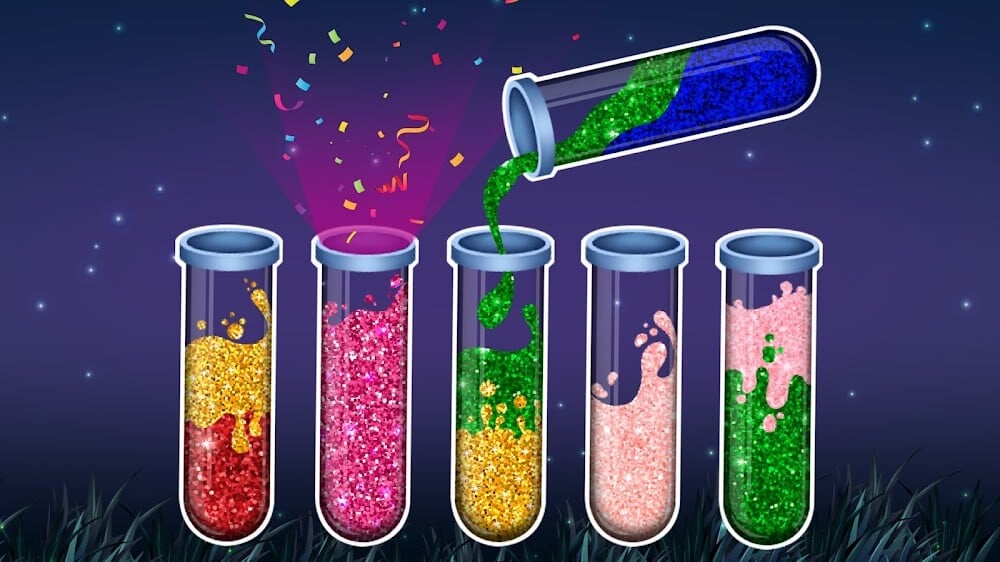 Color Water Sort Woody Puzzle v2.1.1 MOD APK (Unlimited Powerup)