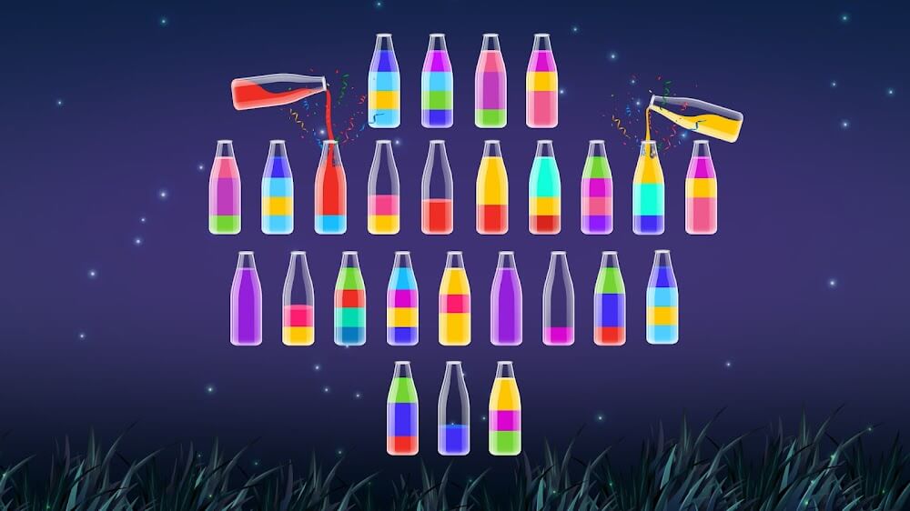 Color Water Sort Woody Puzzle v2.1.1 MOD APK (Unlimited Powerup)