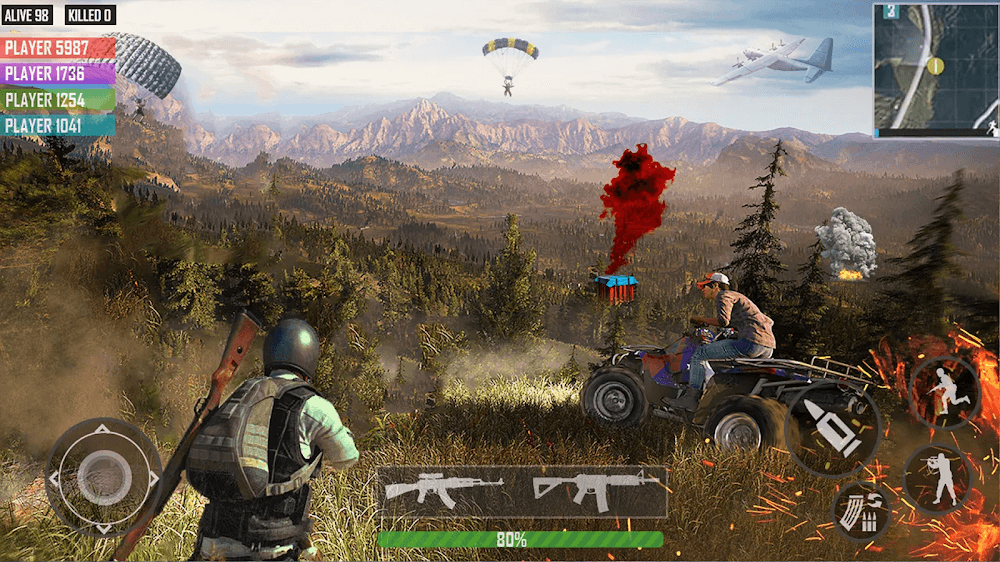 Commando Games v3.10.1 MOD APK (God Mode, Dumb Enemy)